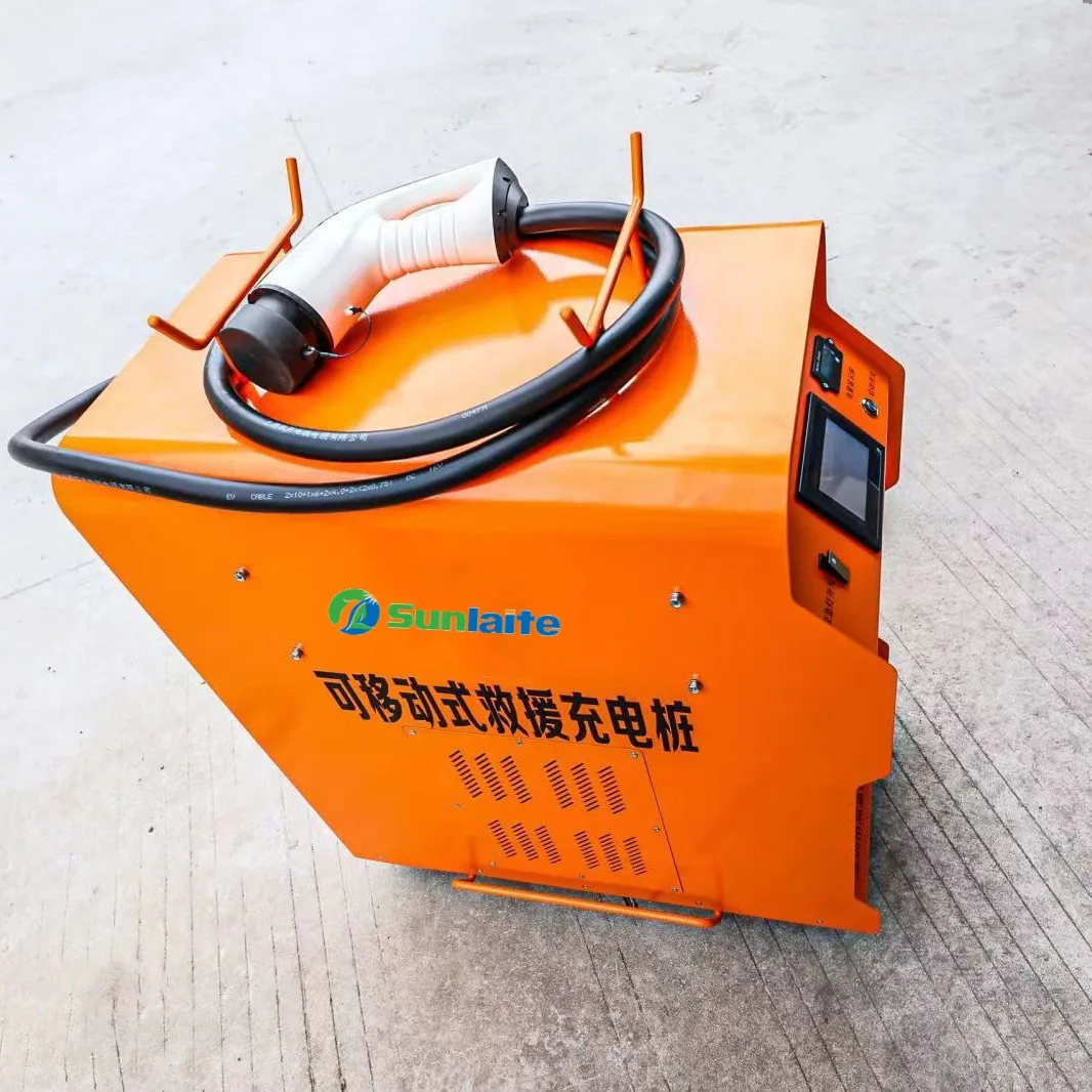 10 кВт 20 кВт AC DC EV новая портативная аварийная зарядная станция для аварийного питания для дома