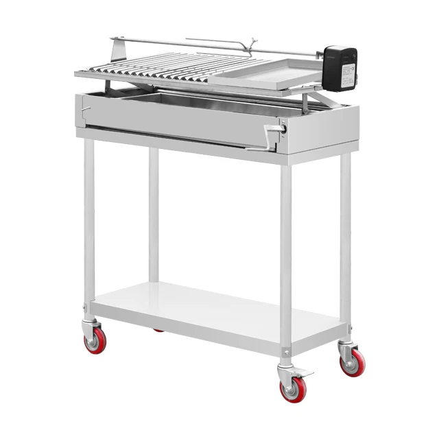Restaurant Equipment Barbecue Factory Not Table Top Portable BBQ Grill With Adjusted Lift