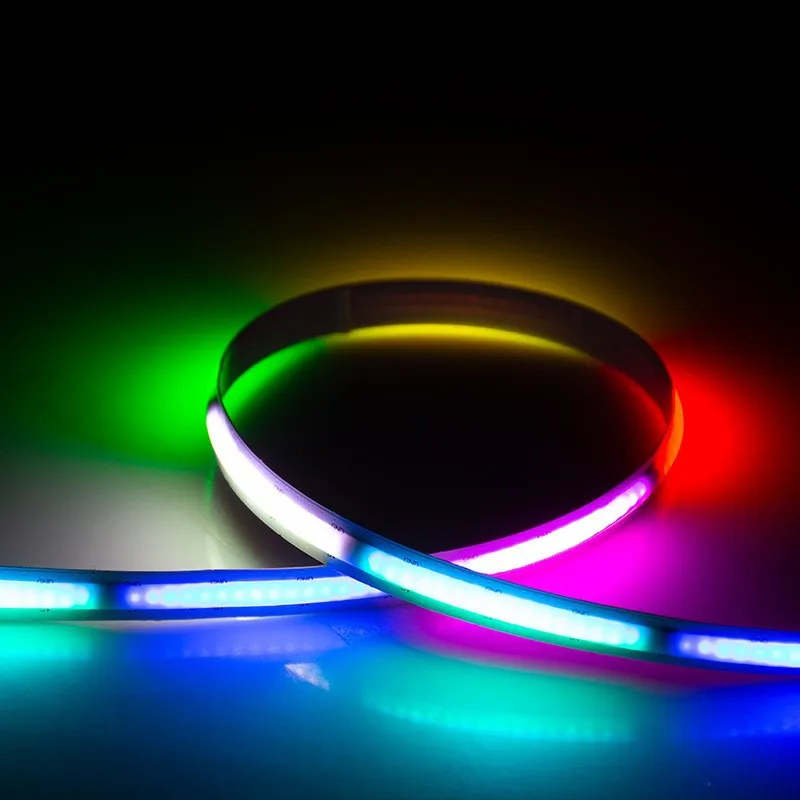 5M Premium True Color High Lumen 1100lm/m RGB RGBW RGBCCT Wifi&BT Zigbee control DC24V IP65 IP67 840D COB LED Strip Lights