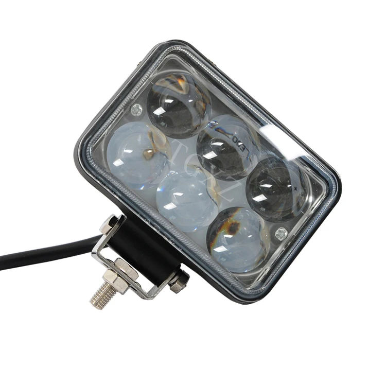 Factory direct spot 5.3inch 18w offroad equipment roof top led work light roof for off-road vehicle mahindra tractor