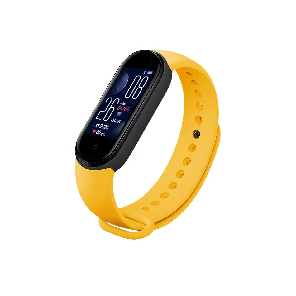 
M5 Smart Bracelet Heart Rate Blood Pressure Tracker Monitor Fitness M5 Smart Band Waterproof Touch Screen BT Smart Watch M4 M5 