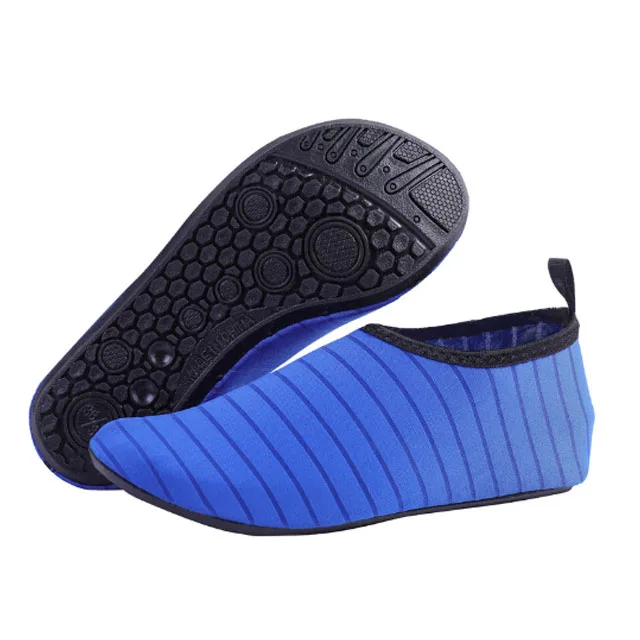 Portable men women kids quick dry barefoot beach aqua water shoes for sport