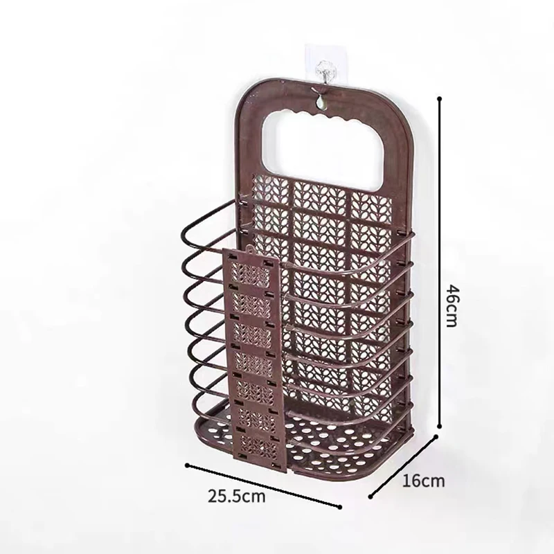 Collapsible Laundry Basket Hanging Foldable Laundry Basket with Handle  Dirty Laundry Basket