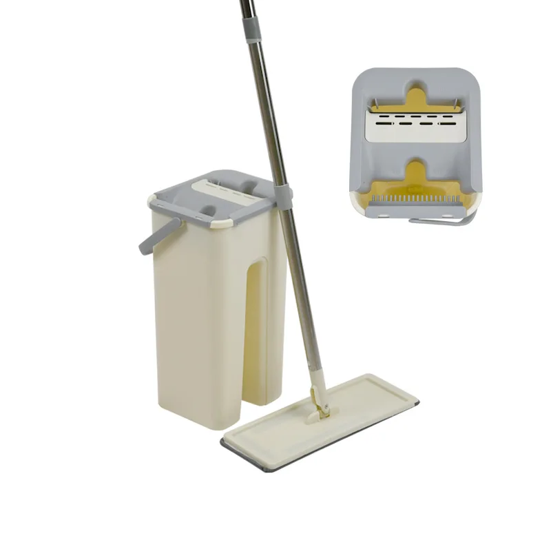 Factory Price Mikrofiber  Mops Cleaning Household Plastic Mop Bucket
