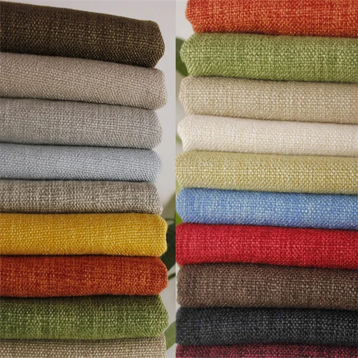 
Hot Sales Eco-friendly Hemp 45% Recyle Poly Blended Fabric for sofa pillow 