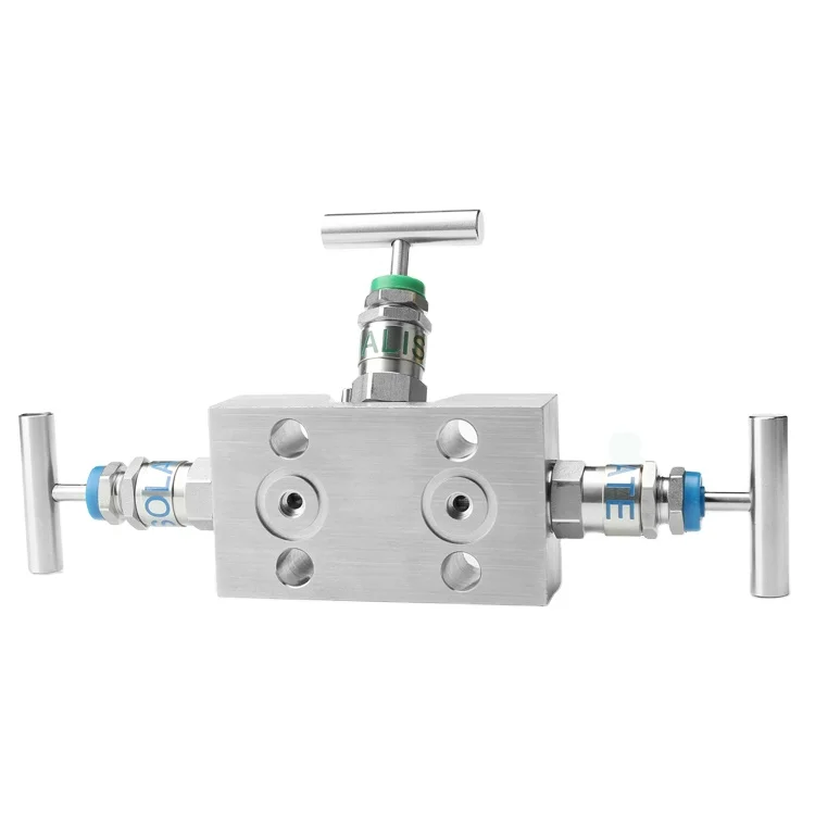 transmitter pressure gauge 3 way manifold valve