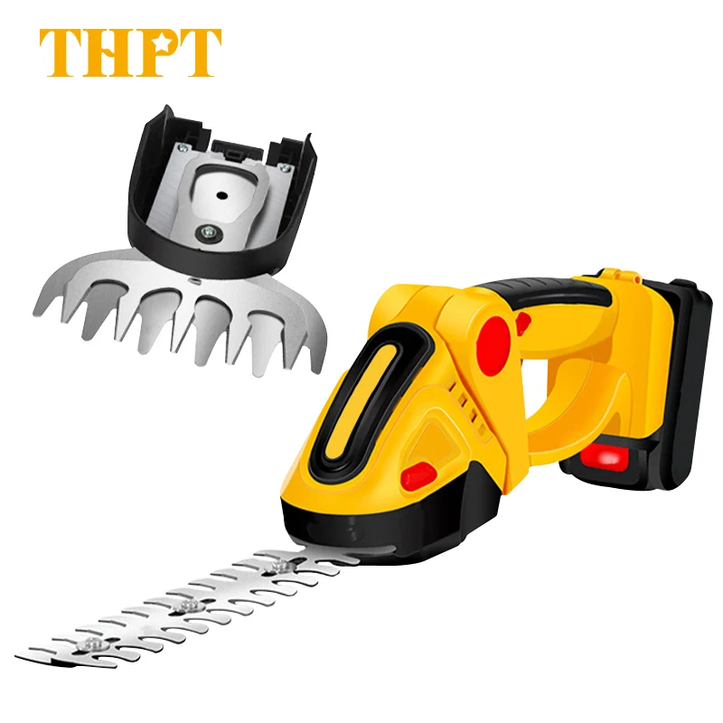 2022 New Design THPT HT6012 36V Lithium 2 in 1 Single Hand Cutter Garden Power Tools Electric Cordless Electric Hedge Trimmer