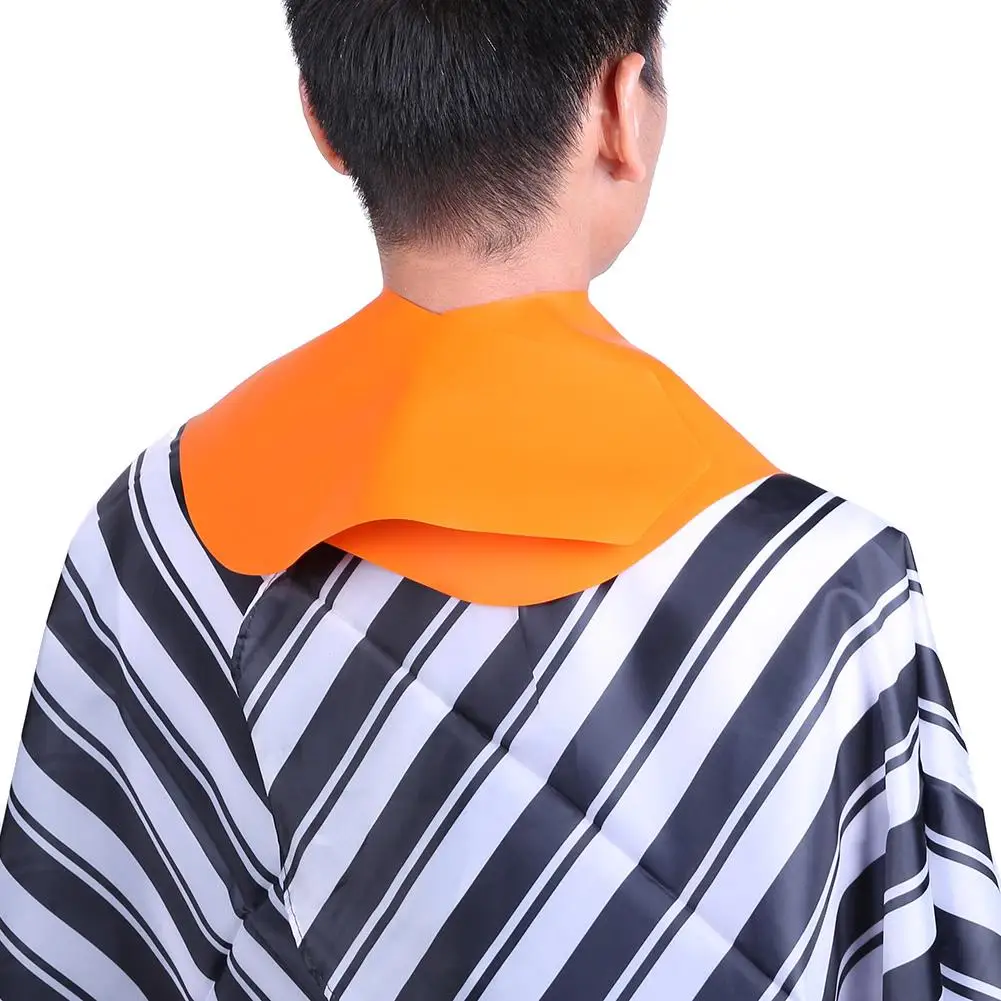 Waterproof Silicon Cape Haircut Neck Wrap Collar Shield Silicone Barber Cape Hair Dye Coloring Neck Protect Cape