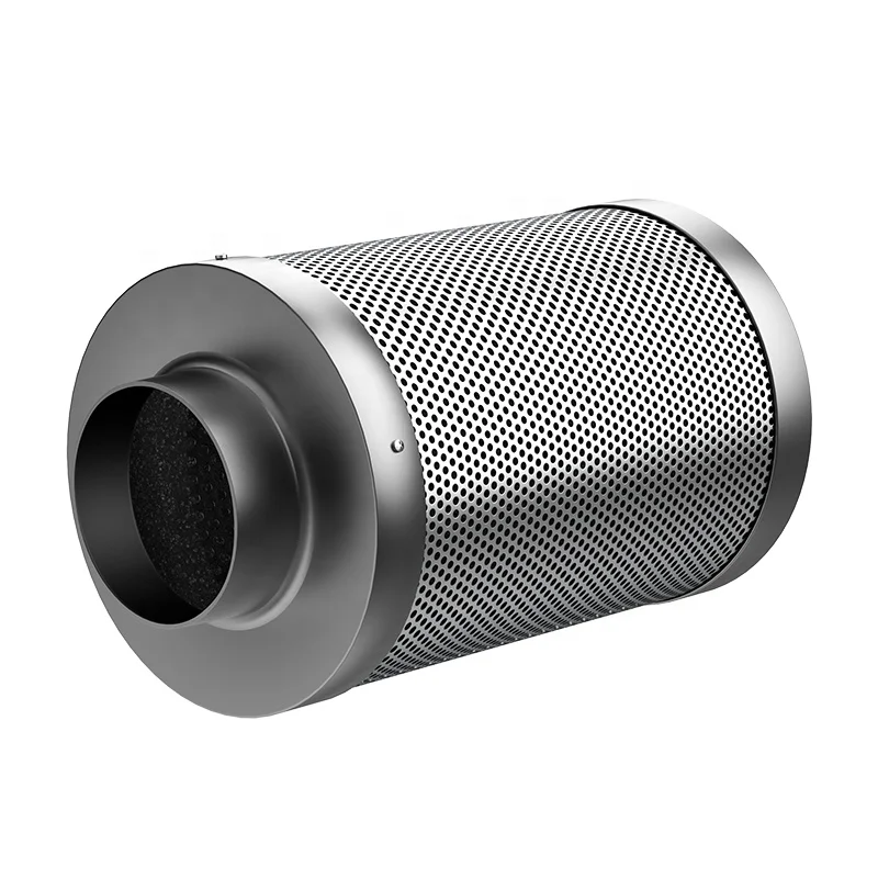 410CFM Hydroponics Indoor Home HVAC Activated Air Carbon Smoking Filter