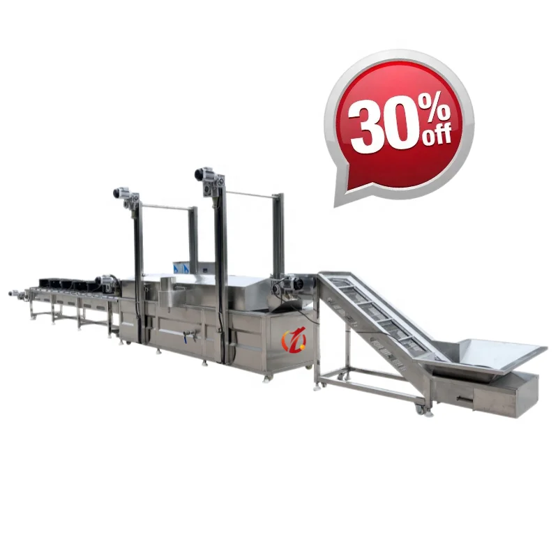 French Fries Production Line Full Automatic Price Of Potato Chips Production Line