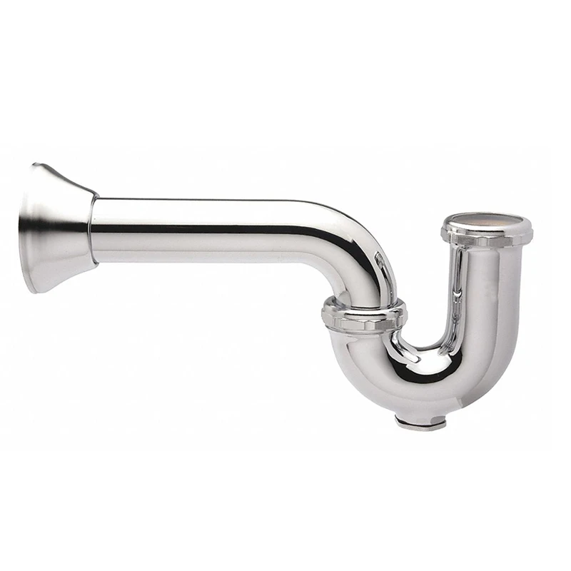 Cast Brass Lavatory Basin Sink Trap Siphon P-trap Drainer