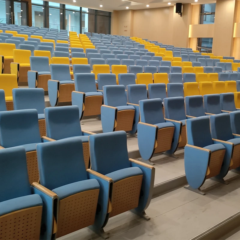 High Quality Aluminum Alloy Feet Auditorium Chair
