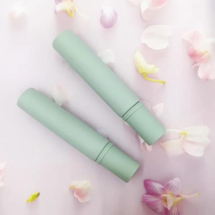 100% eco friendly matte green plastic squeeze tubes 30ml 50ml 80ml 100ml hand cream soft tube colored plastic cosmetic tubes