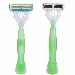 Woman Manual shaving knife 1 pieces Rubber Umbrella Handle ladies shaving razor