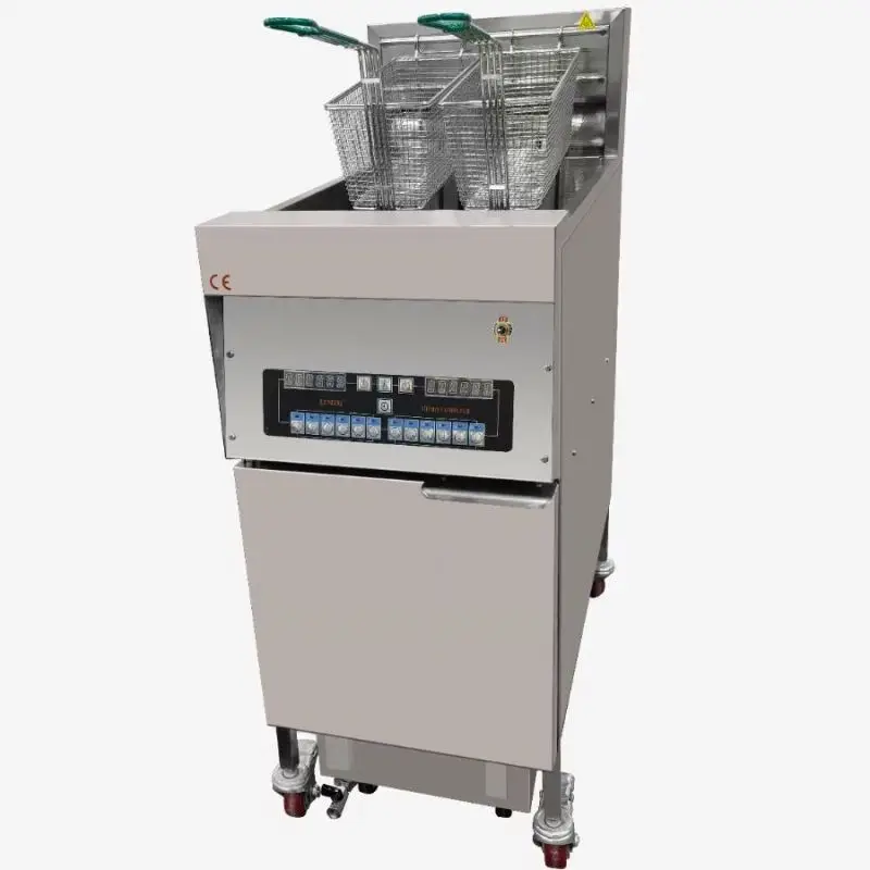 Rotary Frying Machine Egg Pan 3 Holes Large Potato On Gas Digital Commercial Pancakes Automatic Chips Water