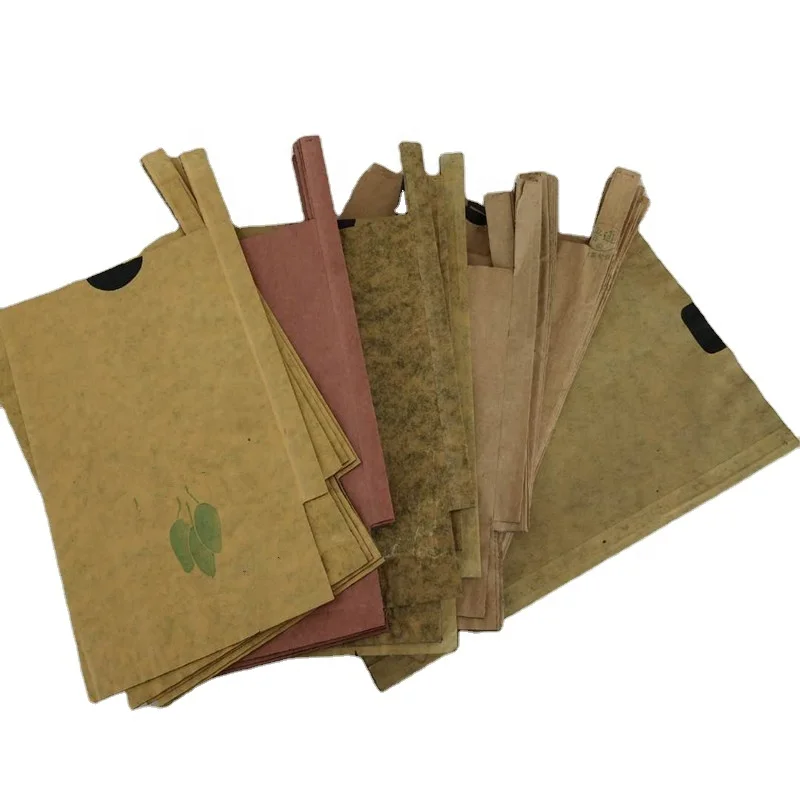 waterproof  Mango Grape Guava Growing Paper Bag For Fruit Protection