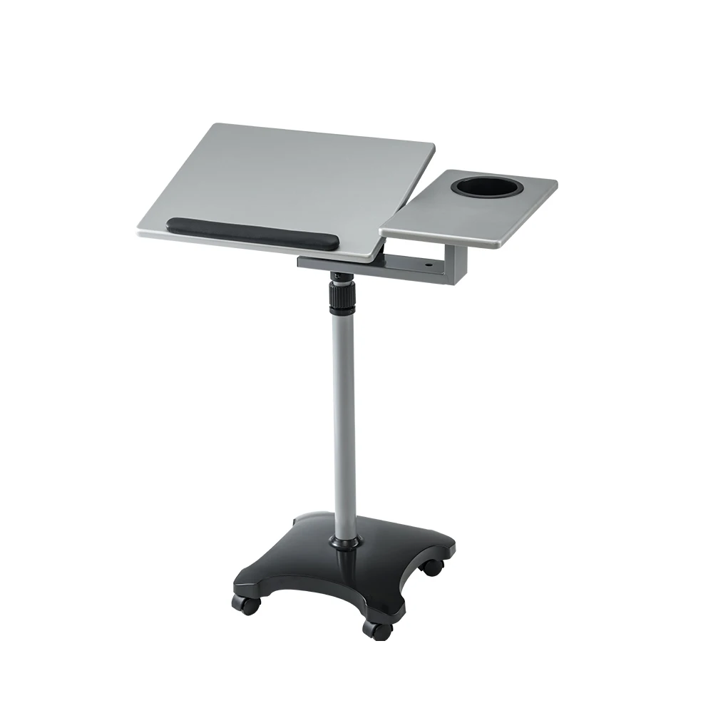 New 2021 Modern Minimalism Adjustable Height Laptop Cart for Home School Office Building Workshop