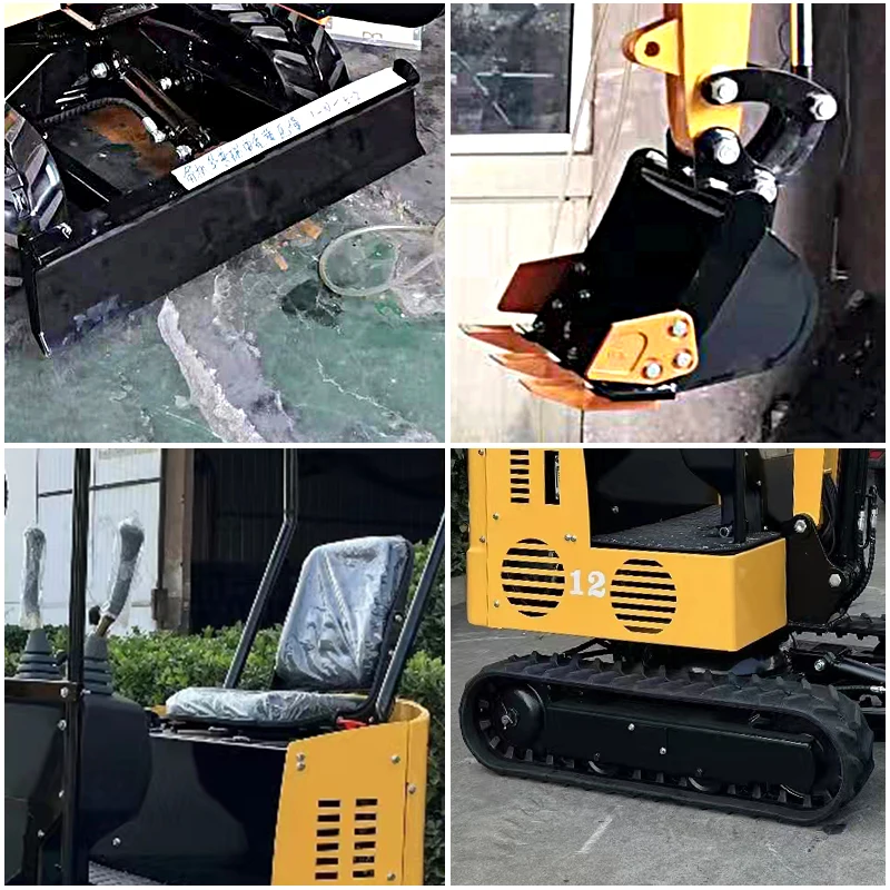Chinese New 3 Ton Mini Crawler Excavator with EPA Engine Multifunction Compact Earth Digger Lightweight 0.8 Ton Core Motor Sale
