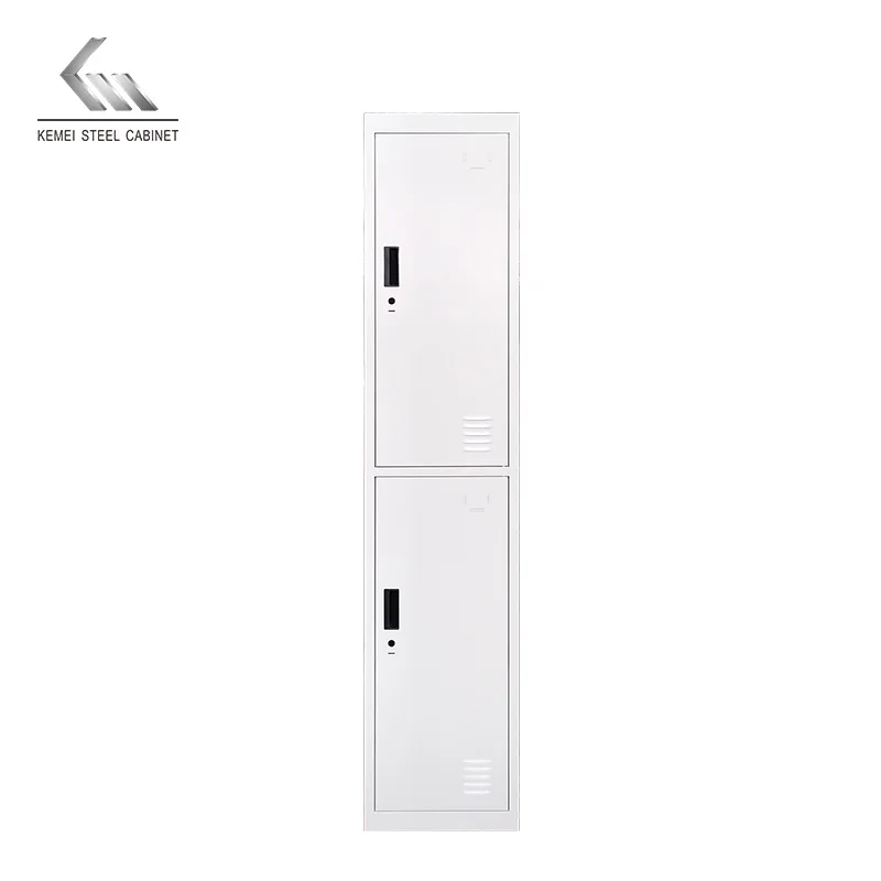 2 doors steel bedroom wall wardrobe designs metal locker wholesale storage amoires