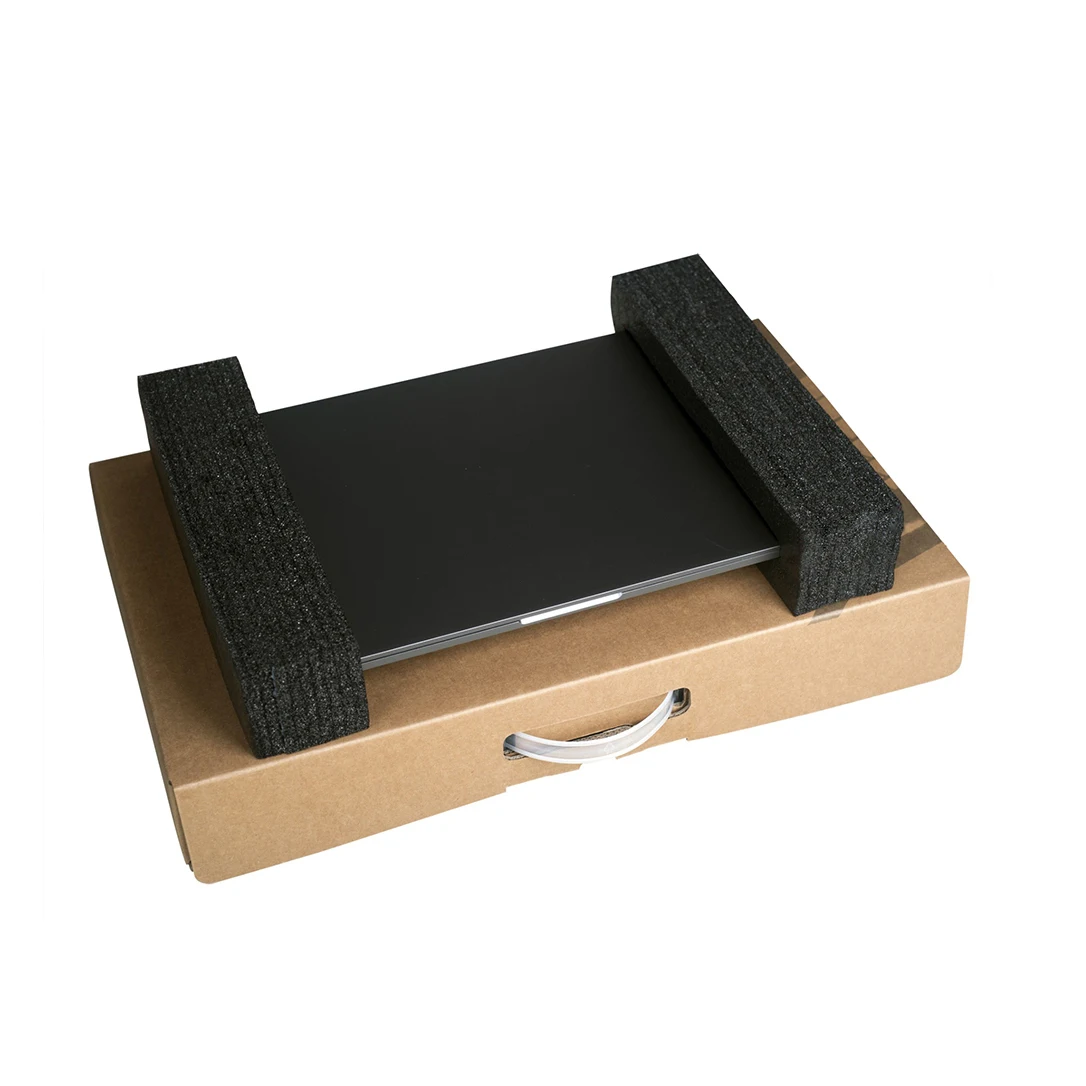 Custom Logo Paper Box Custom Box for Electronics Packaging Laptop Packing Shipping Boxes with Handle
