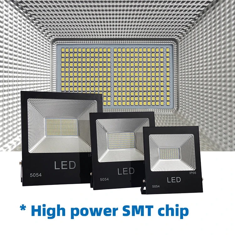 5054 smd напольный безопасный склад тонкий водонепроницаемый 50 60 100 150 200 250 300 400 500 Ватт led