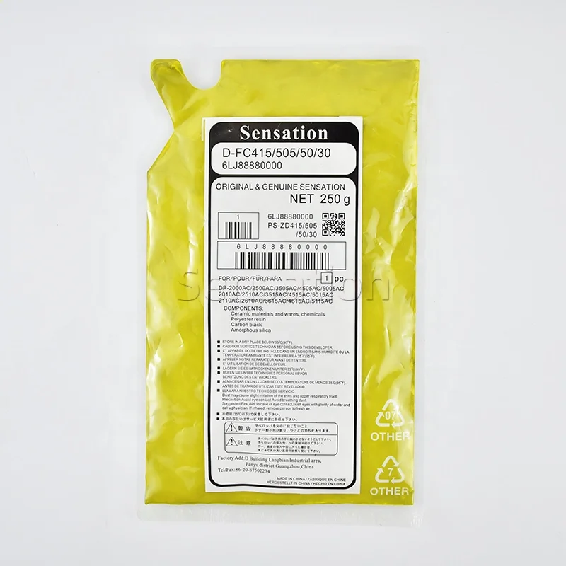 Compatible Developer for Toshiba e-STUDIO 2000AC 2500AC 2505AC 3005AC 3505AC 4505AC 5005AC 6LJ88880000 FC505  Developer Powder