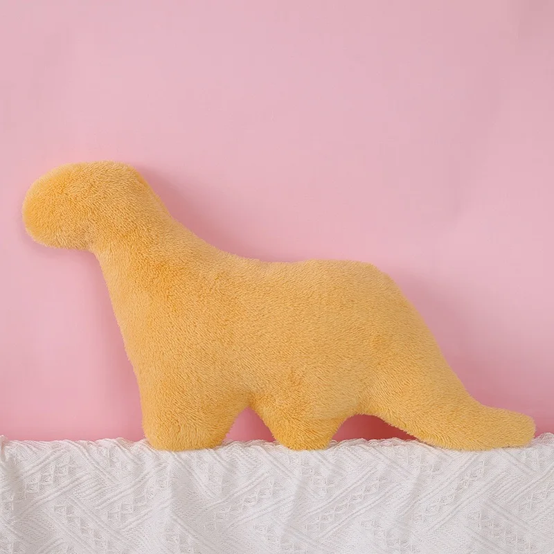 ML New Peluche Dino Chicken Nugget Plush Figure Toys Pillows Hot Sell Trending Soft Cute Dinosaur Stuffed Animal Plush Toys