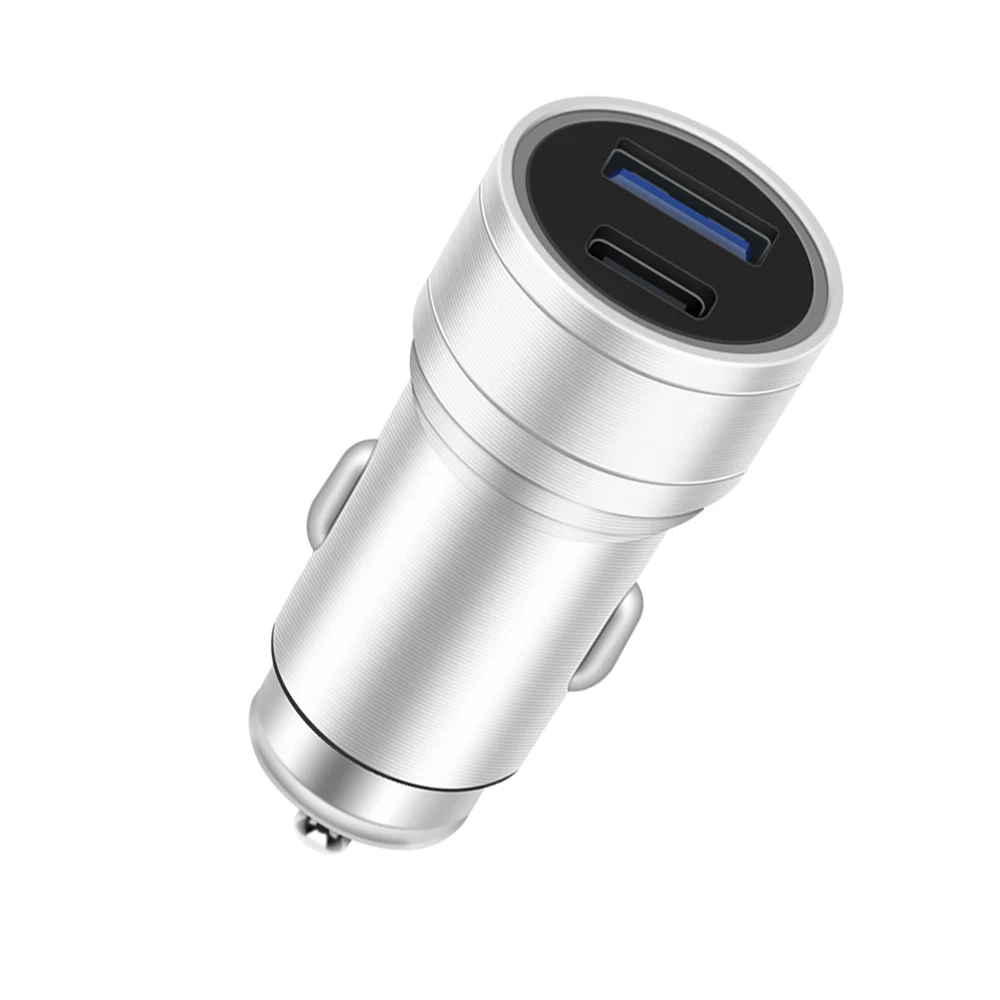 Car Charging Accessories Dual Usb C Car Charger Adapter 2 Usb Port 3.1a Smart Car Charger For Iphone Mobile Phones