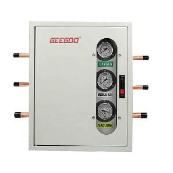 Medical Equipment Automatic Gas Supply System Panel Valve Box Medical Manual Manifold