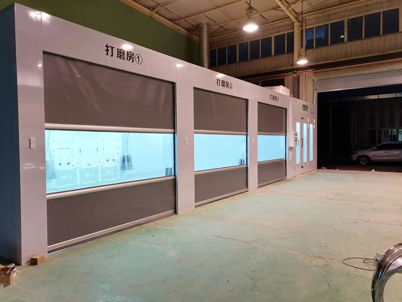 Customized Spray Booth Prep Room Prep Station Paint Booth Sheet Metal Repair Painting Line