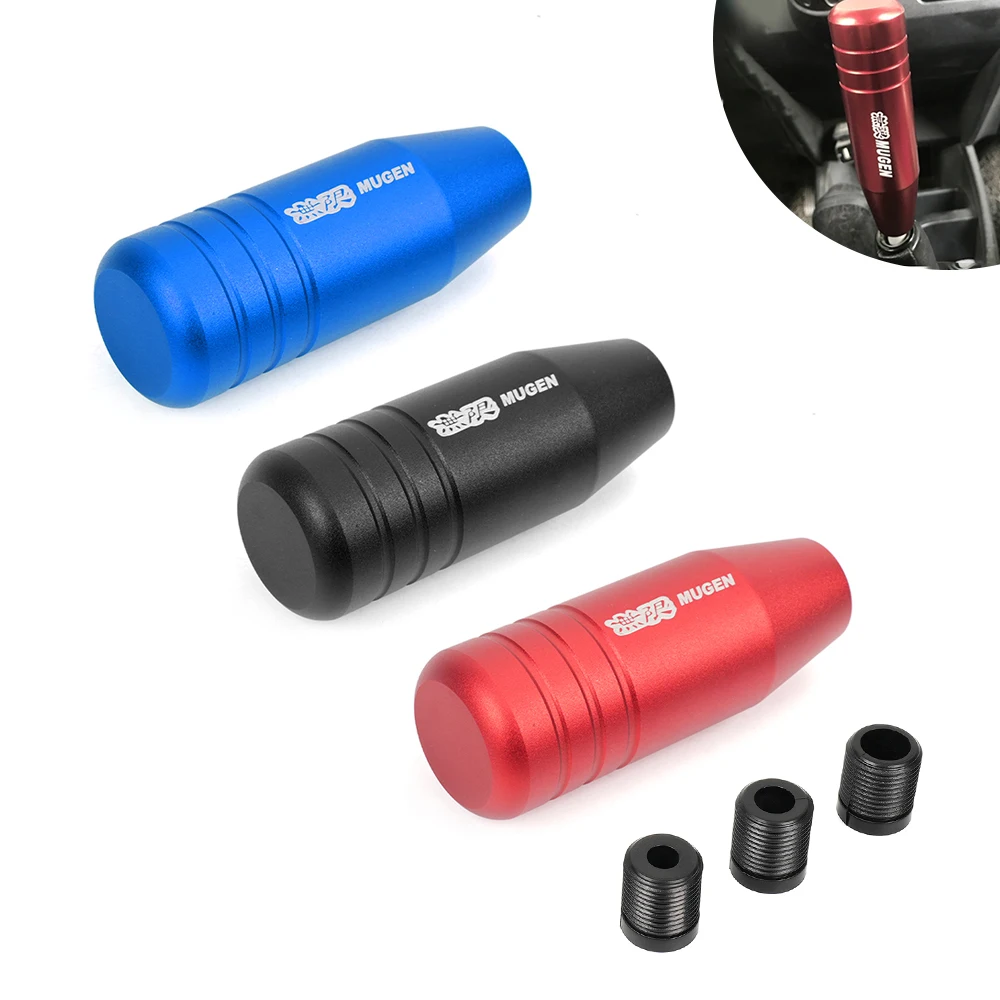 Universal Lever Shifter JDM Car Tuning Aluminum Mugen Gear Shift Knob Shifter Lever