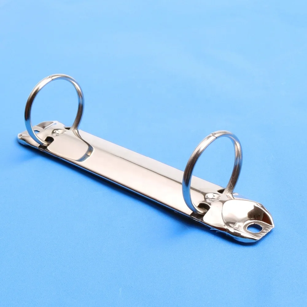 
china supplier file and folder A5 2 ring binder in clip metal 2 ring binder mechanisms 