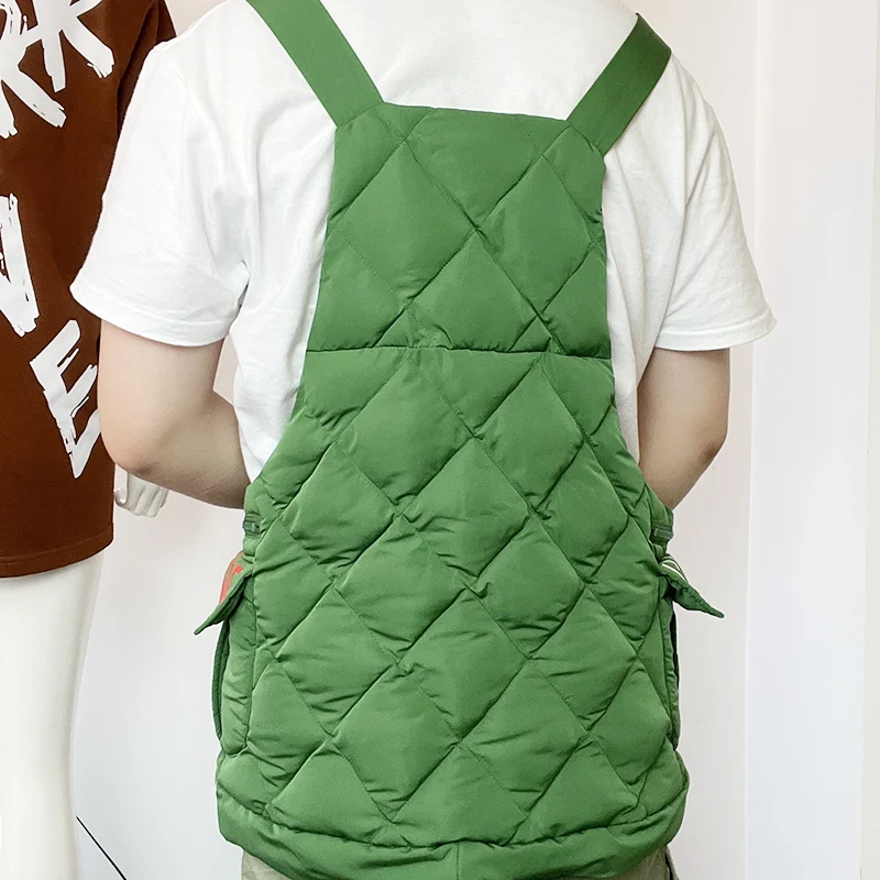 High Quality Vest Down Oem Custom Logo Filled Bubble Bag Quilted Versatile Multifunctional Sleeveless Jacket Down Vest