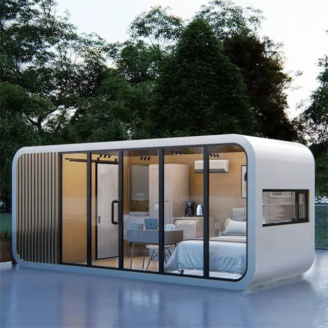 Wholesale Container House Mobile Space Capsule House Prefab Apple Cabin For Hotel