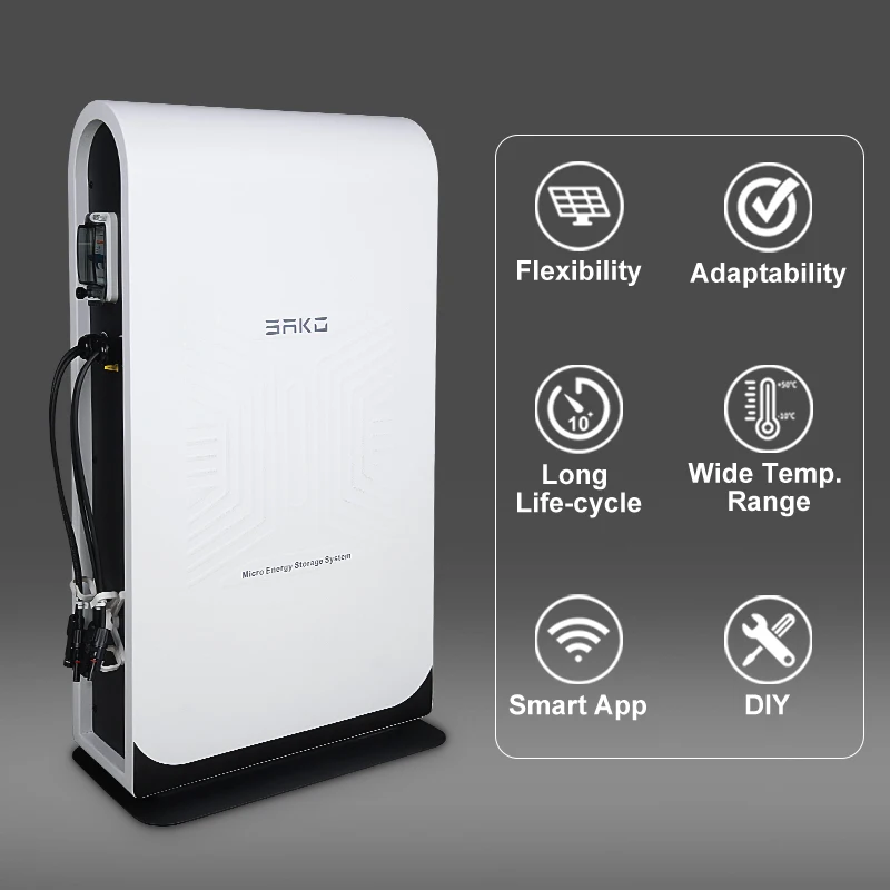 Sako M-Ess 1.6Kwh 3.2Kwh 48V Lithium Ion Batteries Lifepo4 Battery Packs Home Solar Balcony Energy Storage System