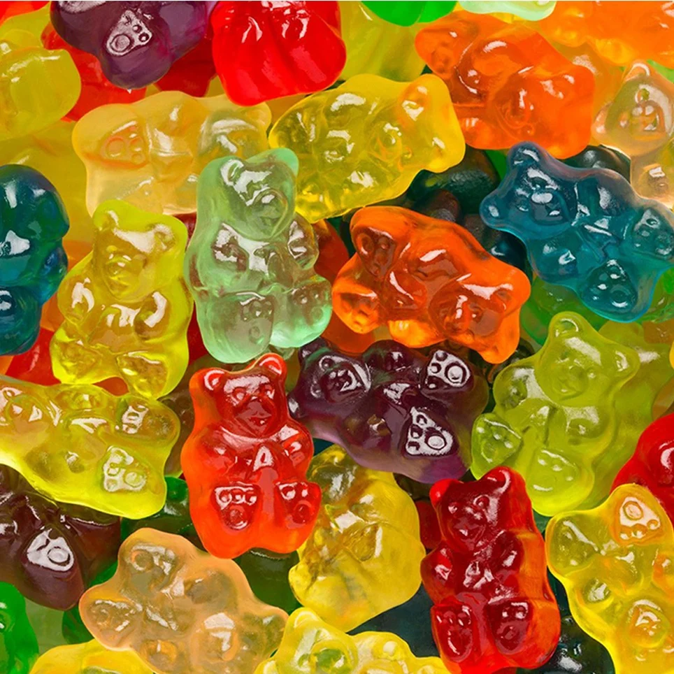 BULK Sugar Free halal gelatin ginger flavoured gummy bear candy
