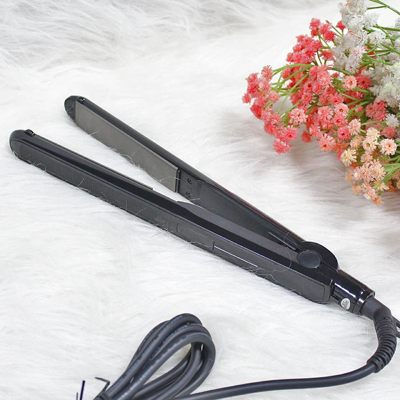 New Style 1 Inch Keratin Titanium Hair Straightener Flat Iron With Custom Logo
