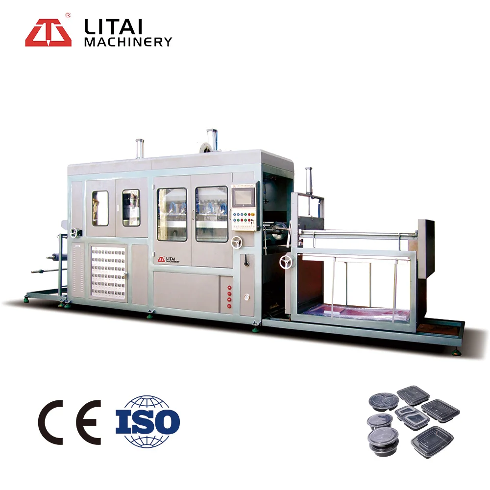 
Fully automatic LITAI TX-720C plastic vacuum forming machine for snack boxes 