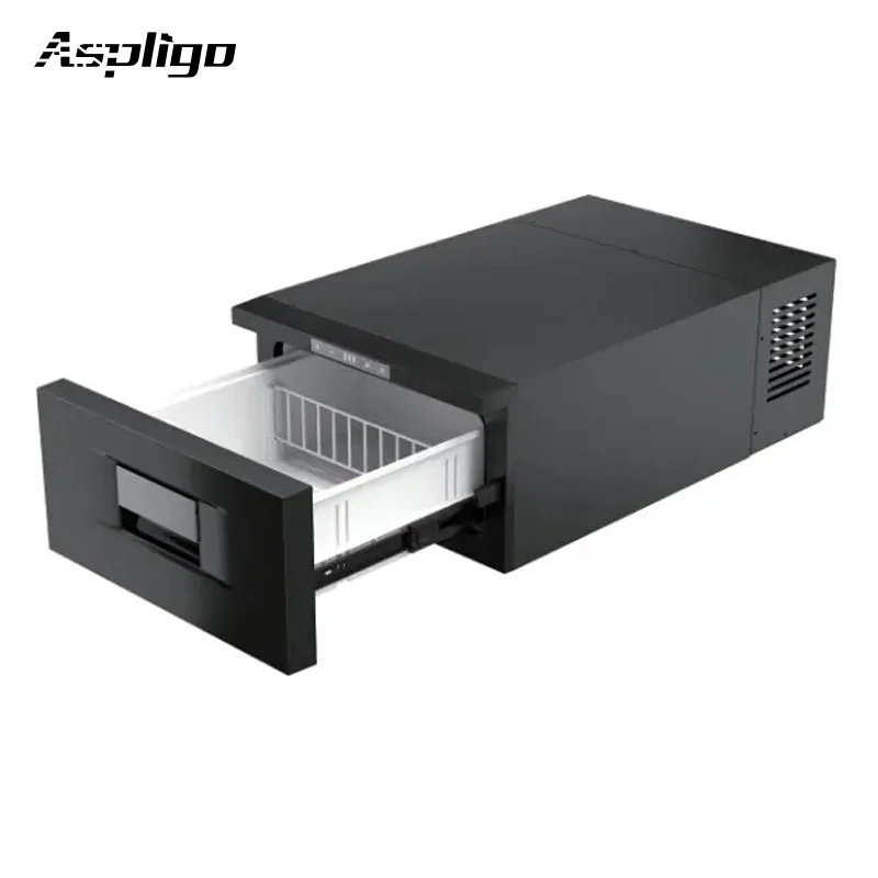 China wholesale Drawer Fridge 55L DC 12V AC 220V Portable Electric Home Refrigerator portable car freezer