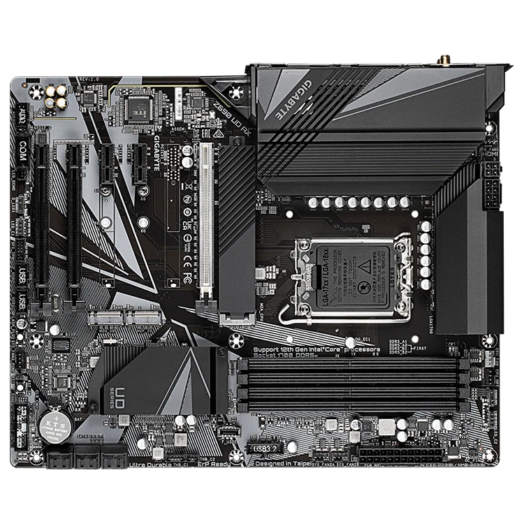 GIGABYTE Z690 UD AX Gaming Motherboard with DDR5 Memory and WIFI Supports 12th Gen Intel Core /I9/I7/I5 series CPU