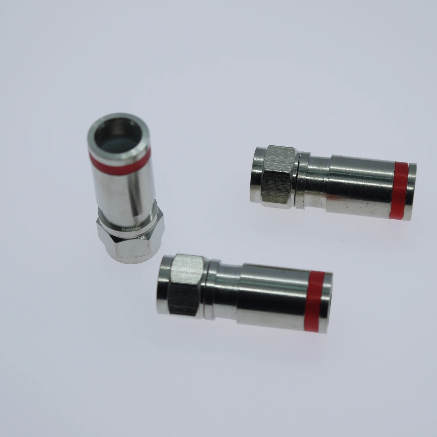 
F compression connector rg6 good quailty for coaxal cable 