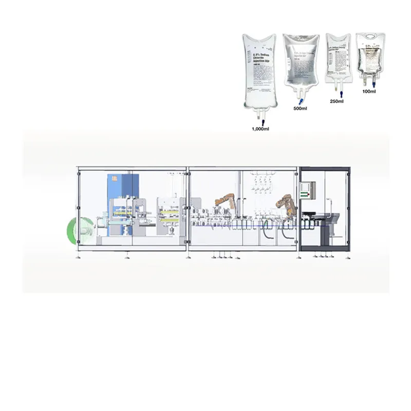 Customized Non-PVC Soft Bag IV Fluid Production Line