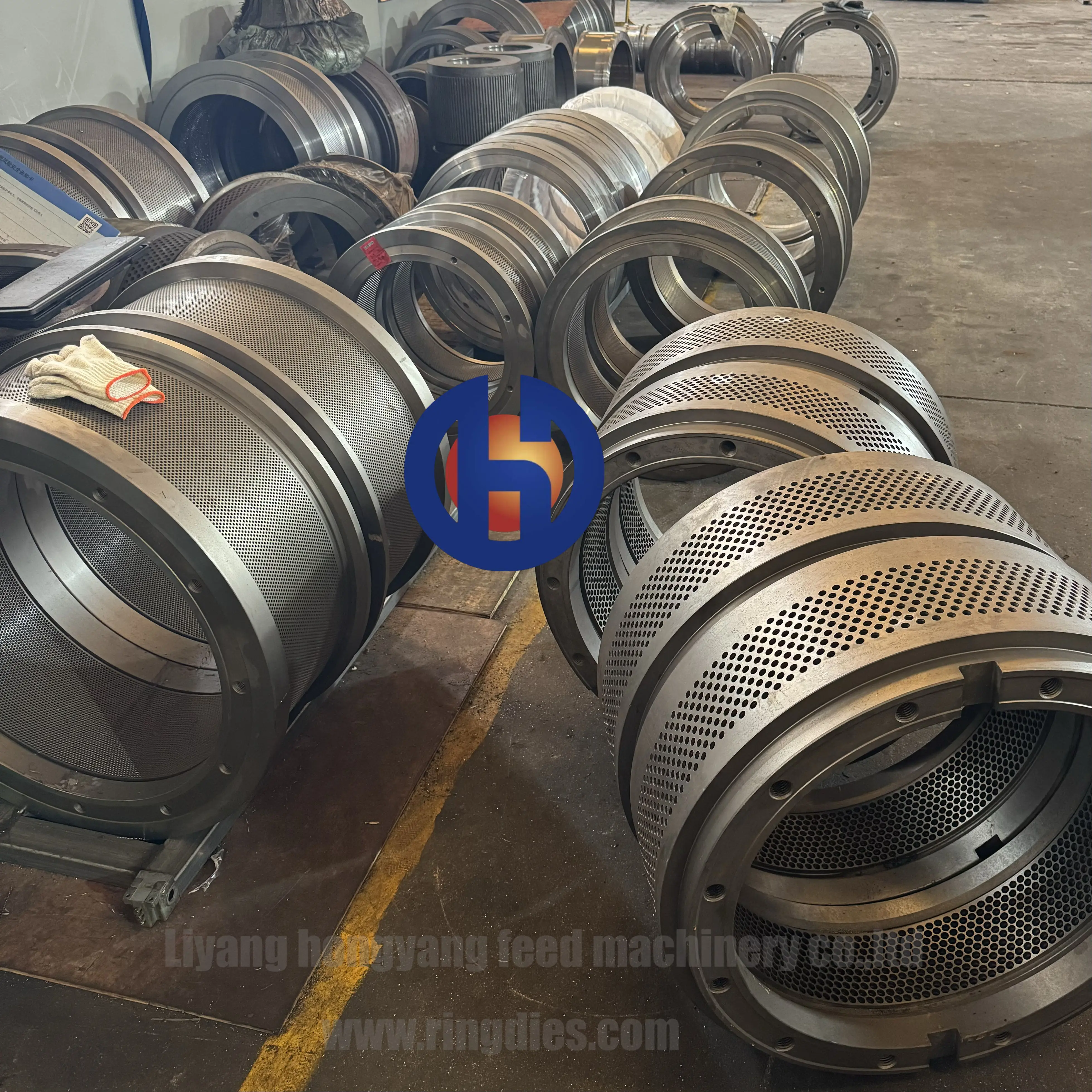 CPM YEMMAK stainless steel Fertilizer Granulator matrix riig die pellet die ring