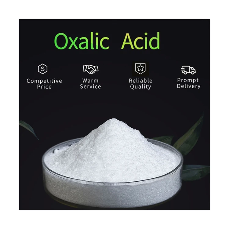 
Hot sale high quality industrial grade white crystal powder oxalic acid raw material 