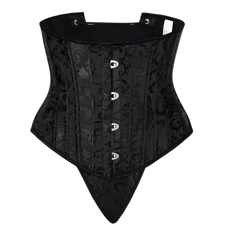 Четыре пряжки талии уплотнение жаккард короткая сталь усиленный луч талии послеродовой костюм живот