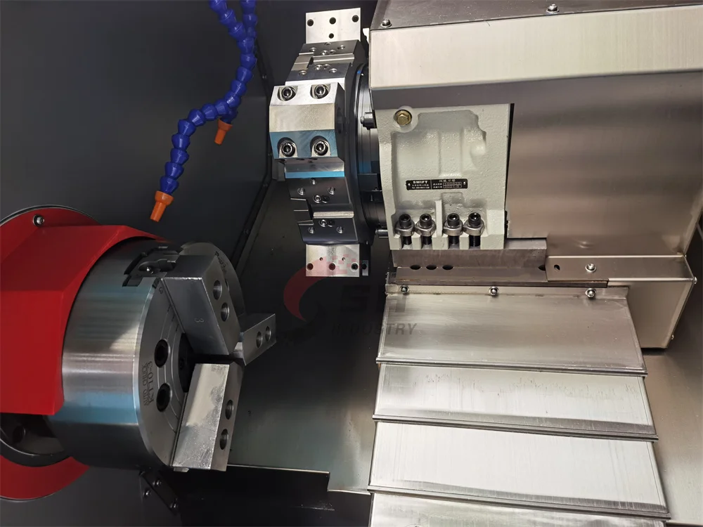 China Slant Bed CNC Lathe Machine Taiwan Quality CNC Lathe Machine Price TCK66 Siemens Mitsubishi System Smart Cnc Lathe