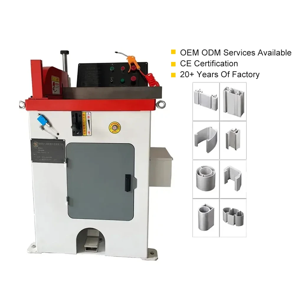 CE Aluminum Alloy Doors and windows 45 Angle 90 Angle Manual Cutting Saw Aluminum Semi-automatic Cutting Machine