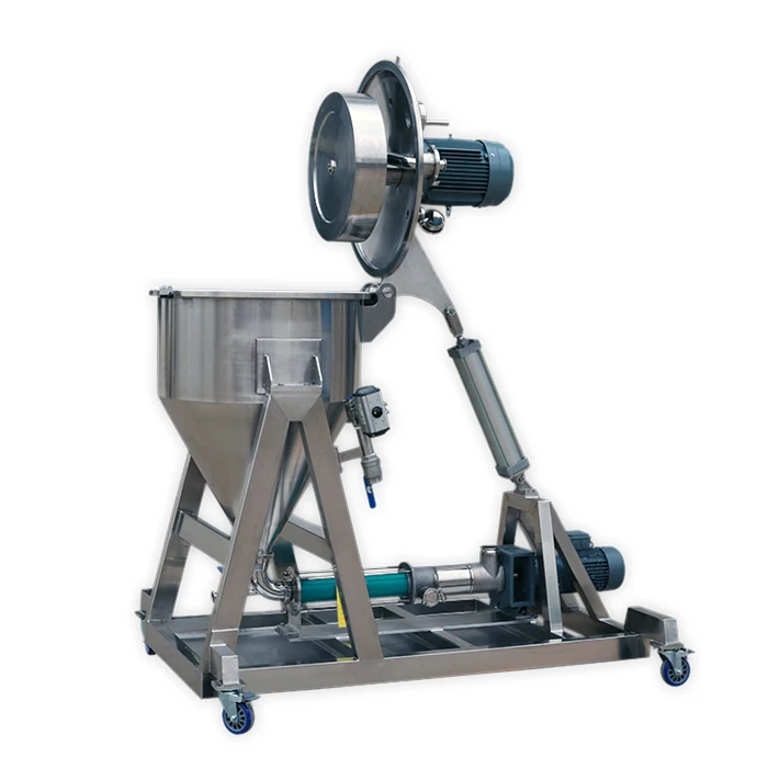 Industrial Use 1000L/H Fresh Fruit Pulp Vacuum Deaerator