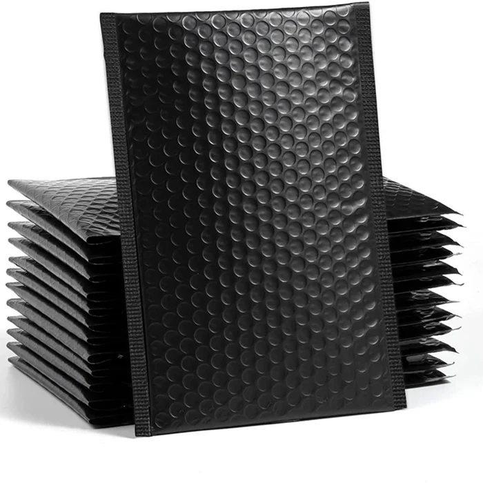 Courier Mailing Bag Custom Printed Express Shipping Envelope Poly Mailer Plastic Pink Purple Black White blank logo