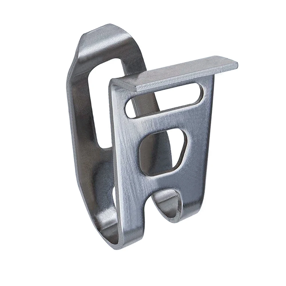 Custom OEM Precision Metal Stainless Steel Stamping Spring Steel J-Clip Holster Belt Clip
